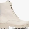 Officielle Guess Olone Bottines à Lacets En Blanc 22