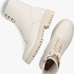 Officielle Guess Olone Bottines à Lacets En Blanc 16