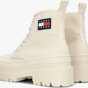 à prix d'occasion Tommy Jeans Tommy Jeans Foxing Bottines à Lacets En Blanc 12