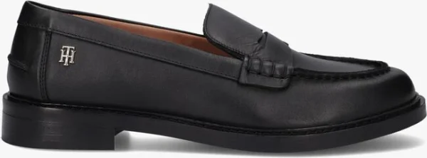 Tommy Hilfiger Th Flappy Flat Loafer Loafers En Noir Satisfait ou Remboursé 1