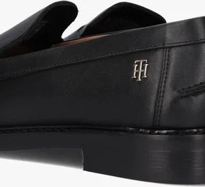 Tommy Hilfiger Th Flappy Flat Loafer Loafers En Noir Satisfait ou Remboursé 12