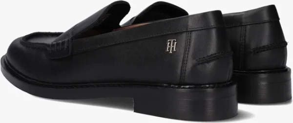 Tommy Hilfiger Th Flappy Flat Loafer Loafers En Noir Satisfait ou Remboursé 4