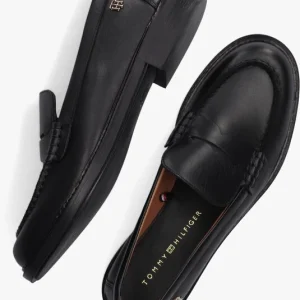 Tommy Hilfiger Th Flappy Flat Loafer Loafers En Noir Satisfait ou Remboursé 16