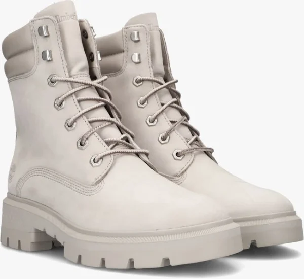 luxe soldes Timberland Cortina Valley 6in Boot Bottines à Lacets En Beige 3