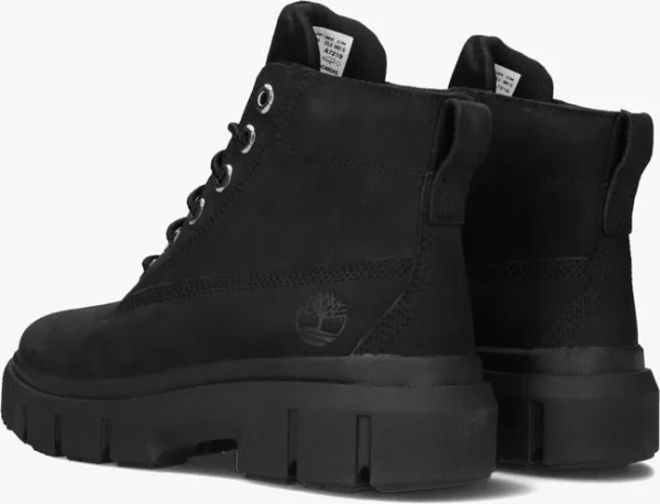 Timberland Greyfield Leather Boot Bottines à Lacets En Noir Livraison Standard/Rapide 4