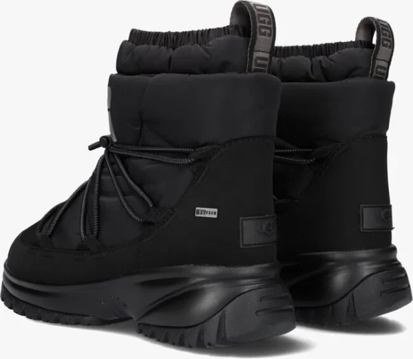 soldes luxe Ugg W Yose Puffer Mid Bottines à Lacets En Noir 4