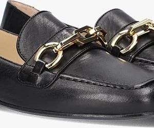 Via Vai Indiana Leaf Loafers En Noir Paris 9