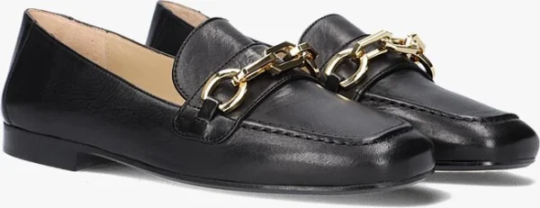 Via Vai Indiana Leaf Loafers En Noir Paris 3