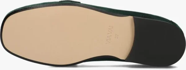 Via Vai Indiana Leaf Loafers En Vert soldes de Noël 5