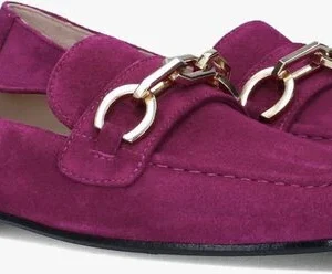 De Qualité Via Vai Indiana Leaf Loafers En Violet 9