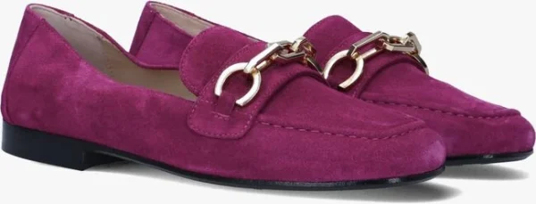 De Qualité Via Vai Indiana Leaf Loafers En Violet 3