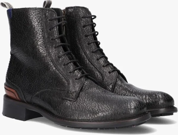 en france Floris Van Bommel Sfw-50028 Bottines à Lacets En Noir 3