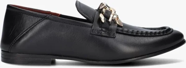 outlet Tommy Hilfiger Chain Loafer Loafers En Noir 1