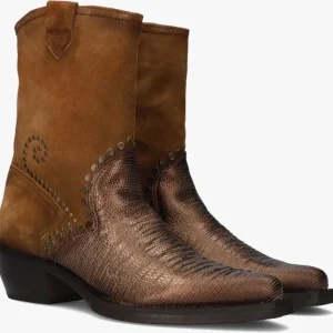 soldes en ligne Omoda D268 Bottines En Cognac 9