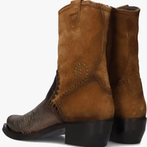 soldes en ligne Omoda D268 Bottines En Cognac 11