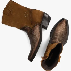 soldes en ligne Omoda D268 Bottines En Cognac 15