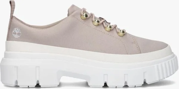 Timberland Greyfield Fabric Ox Chaussures à Lacets En Taupe meilleur service 1