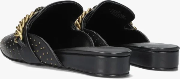 mode pas cher Kurt Geiger London Chelsea Mule Loafers En Noir 4