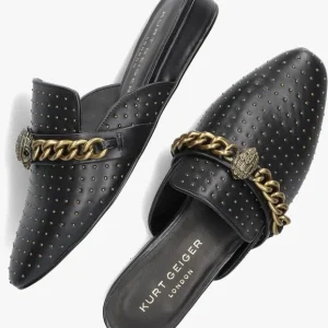 mode pas cher Kurt Geiger London Chelsea Mule Loafers En Noir 15