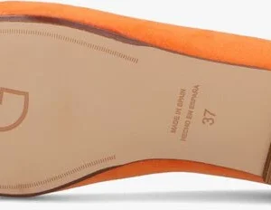 Giulia G.12.ballerina Ballerines En Orange design à la mode 13