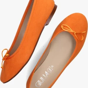 Giulia G.12.ballerina Ballerines En Orange design à la mode 15