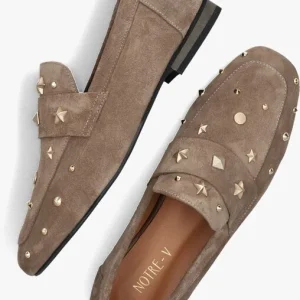 soldes de Noël Notre-v 9674 Loafers En Taupe 16