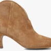 en france Via Vai Noelle Rock Bottines En Cognac 19