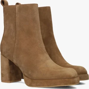 achat pas cher Bronx New-melanie 34230 Bottines En Cognac 9