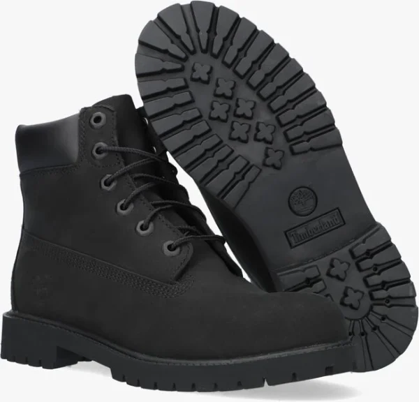 officiel Timberland Bottes Hautes 6in Premium En Noir 5