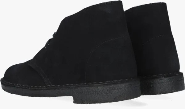 achat pas cher Clarks Originals Clarks Bottines à Lacets Desert Boot Dames En Noir 4