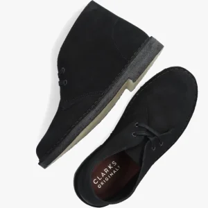 achat pas cher Clarks Originals Clarks Bottines à Lacets Desert Boot Dames En Noir 16